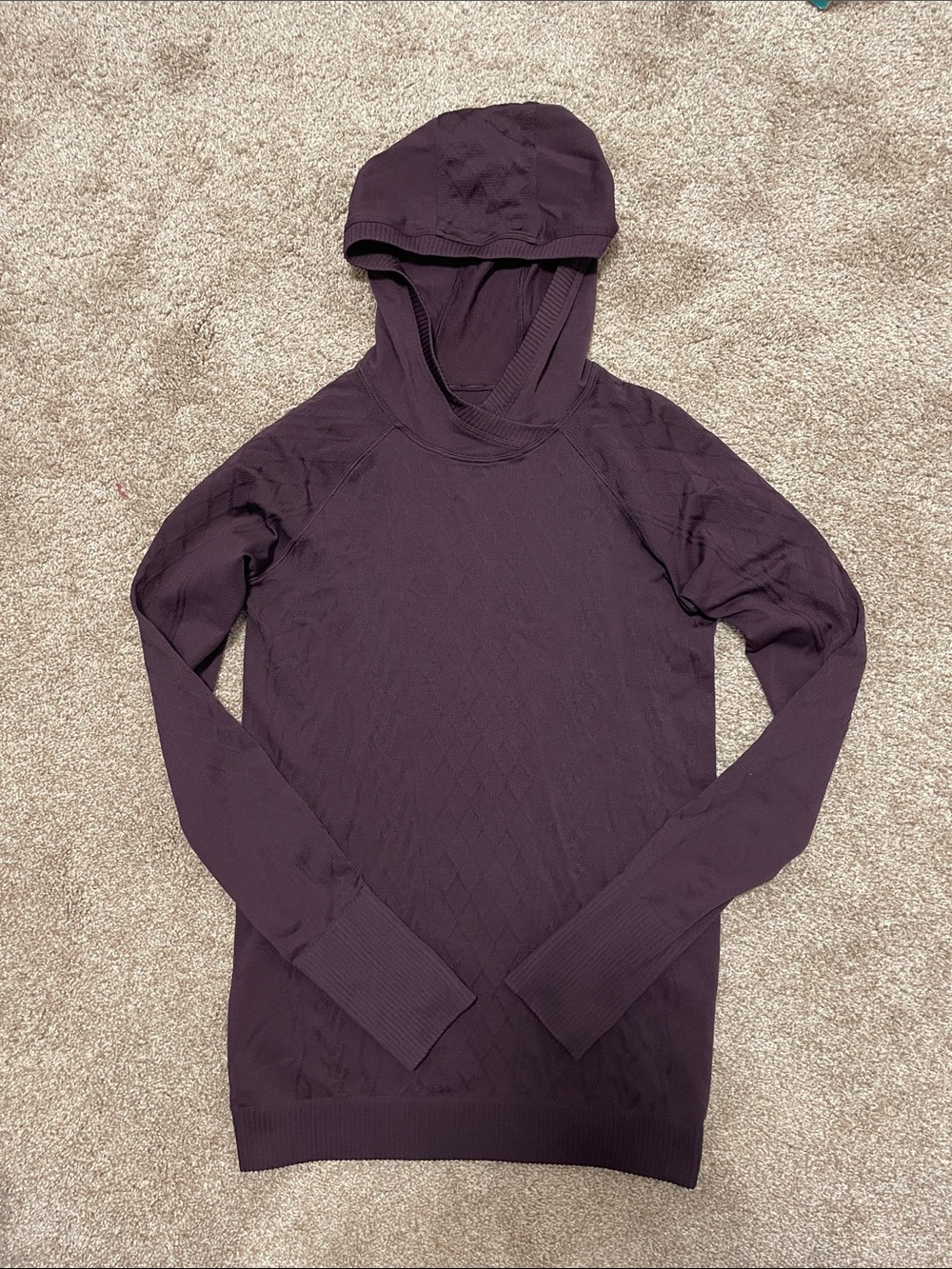 Lululemon Rest Less Hoodie in Black Cherry - Picture 2 of 8